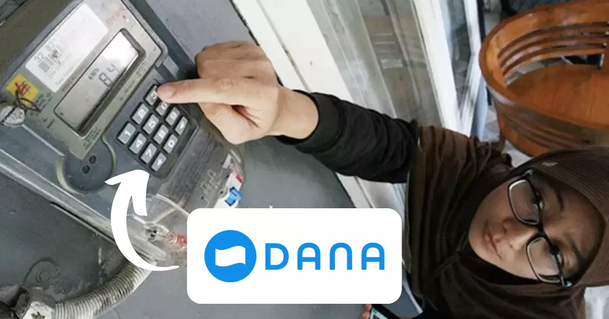 cara beli token listrik di dana
