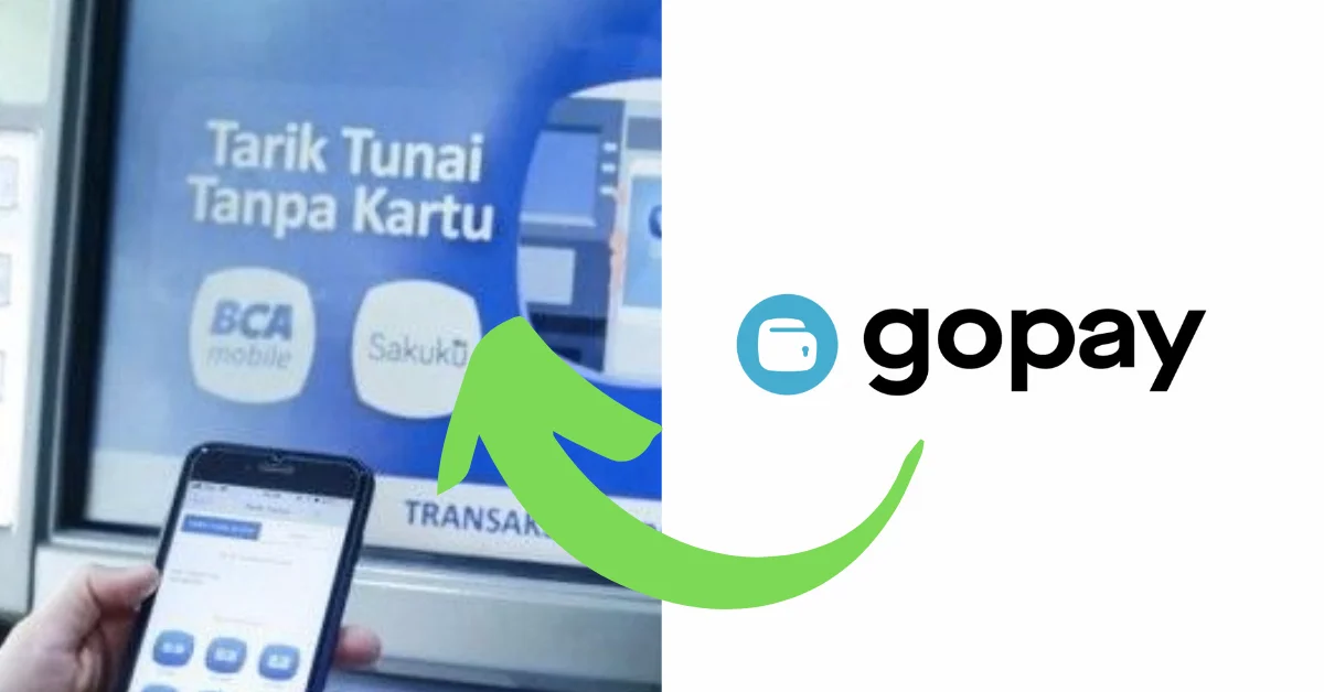 cara tarik tunai gopay di atm bca