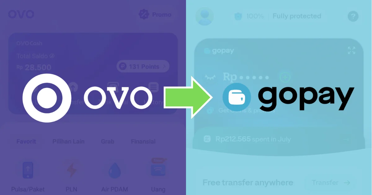 cara transfer ovo ke gopay