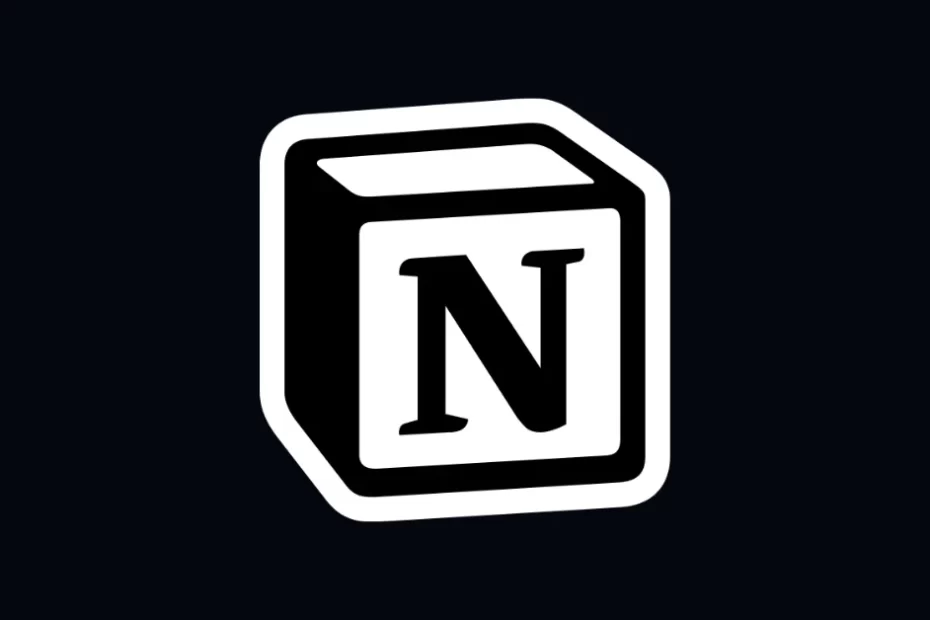 logo aplikasi notion
