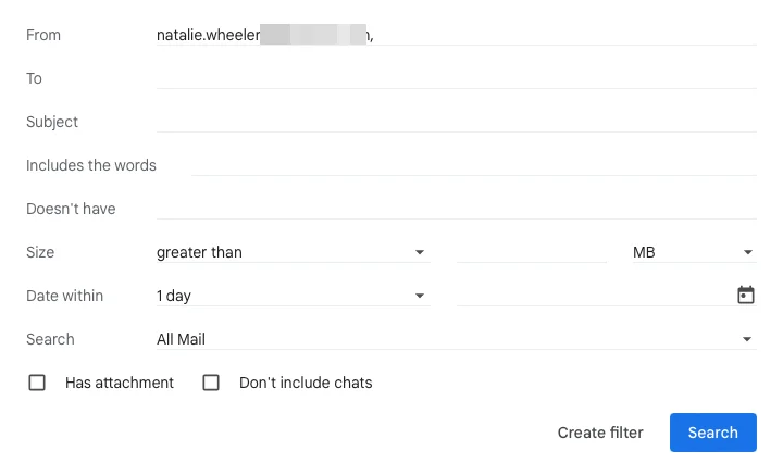 search operator di gmail
