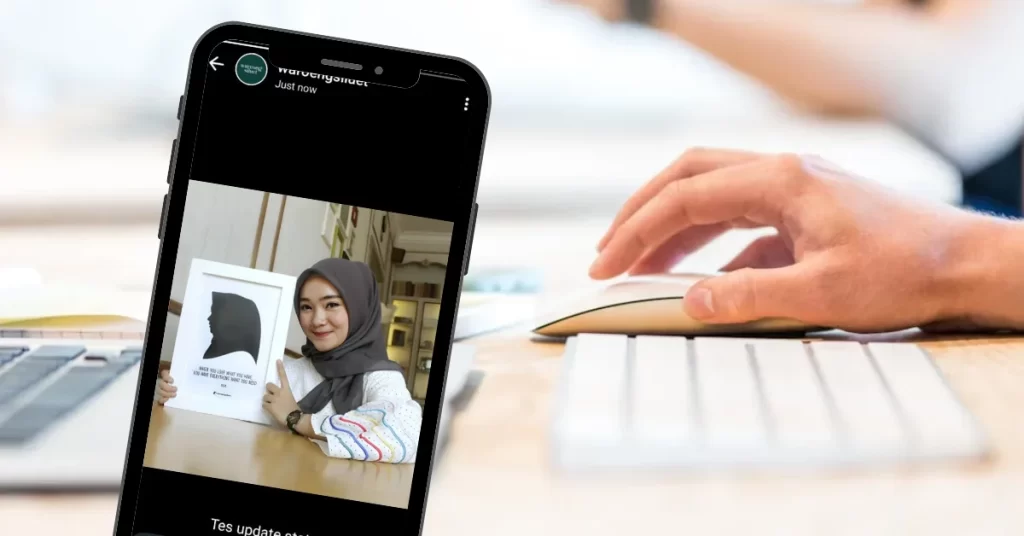 Cara Update Status WhatsApp di Laptop