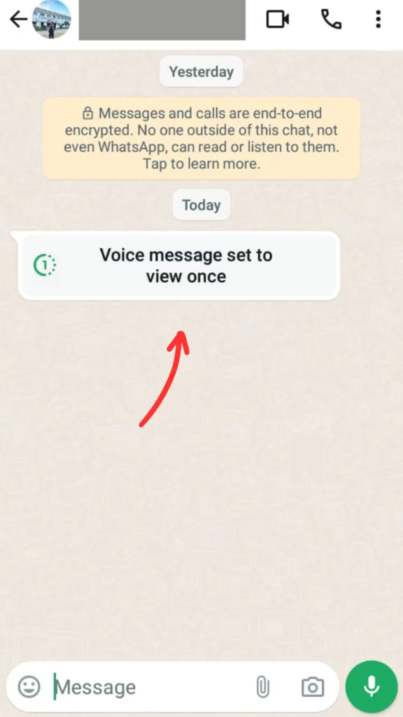 pesan voice note yang hanya bisa didengar sekali