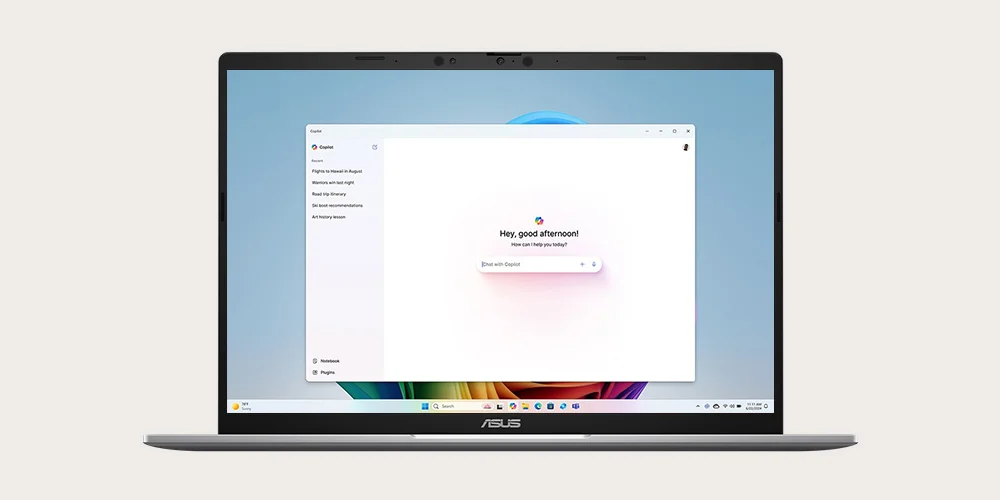 fitur ai copilot di asus vivobook s14 series