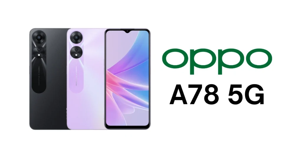 harga dan spesifikasi oppo a78 5g